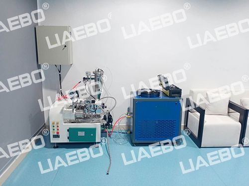 湖南客戶（氧化鋅）LSN-0.5L設備調試完成