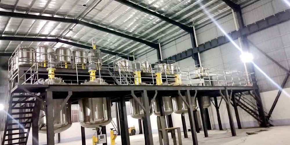 重慶大型建筑涂料自動化項目