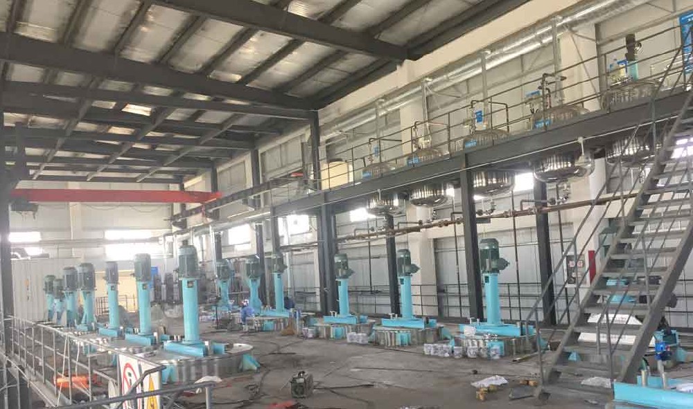 南京油性工業涂料自動化項目