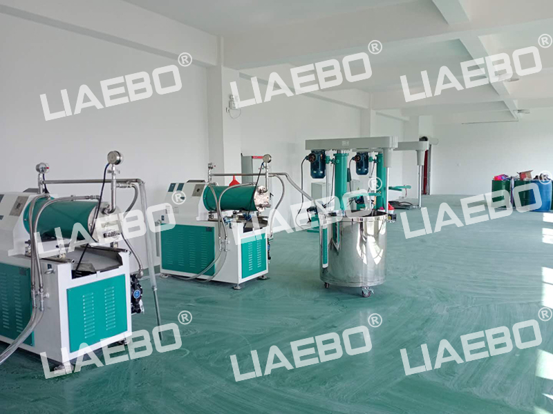 某色漿廠砂磨機