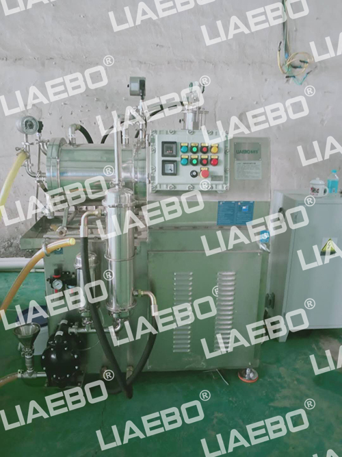 山東客戶（色漿）LBBN-30L 棒銷式納米砂磨機