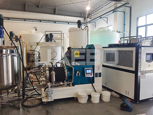 寧波某公司石墨烯漿料項目調試成功