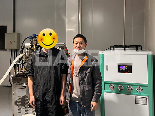 寧波某新材料有限公司棒塊陶瓷砂磨機項目調試成功