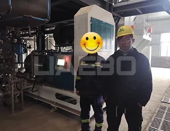 江西某實業有限公司300L砂磨機調試成功