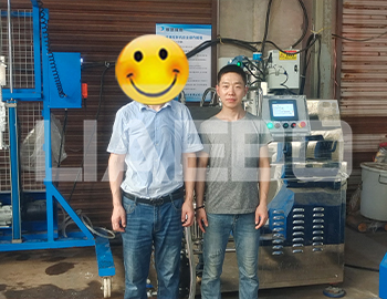 南通某技術有限公司30L砂磨機調試成功