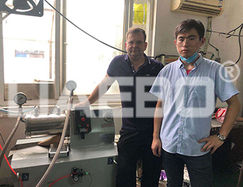 安徽某企業（水性油墨）5L臥式砂磨機